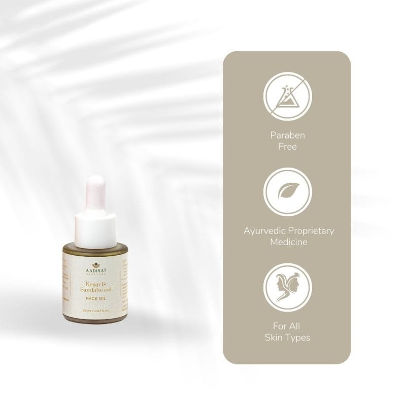 Face Oil - Kesar & Sandalwood - Image 5