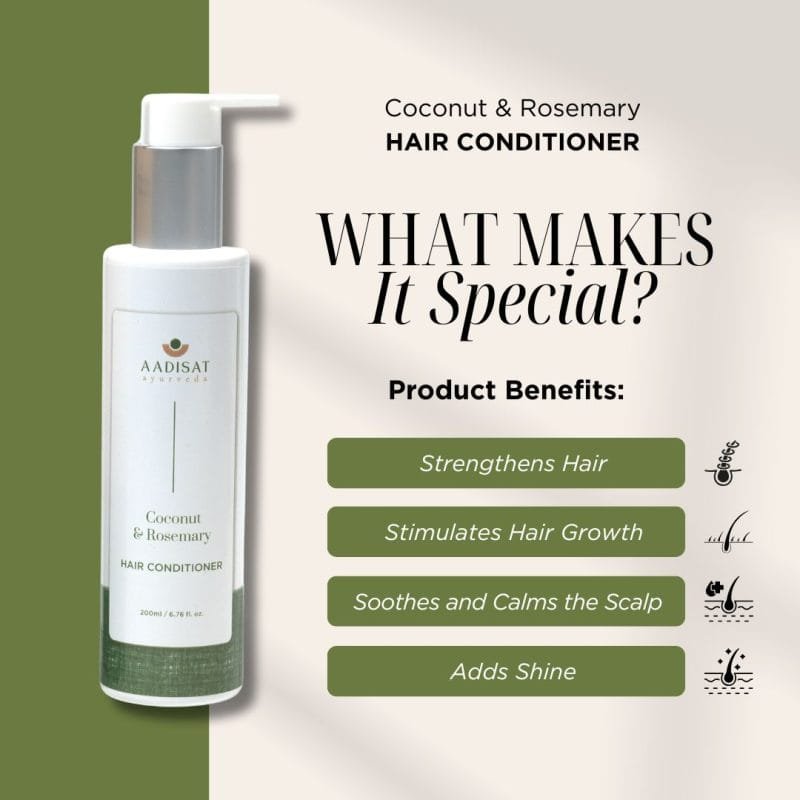 Hair Conditioner - Coconut & Rosemary - Image 2