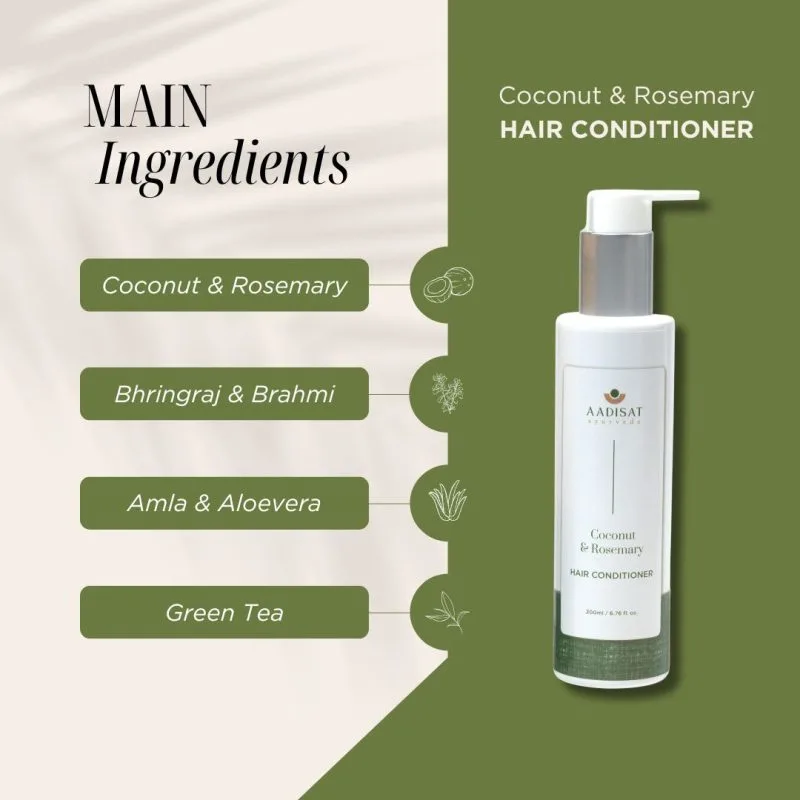 Hair Conditioner - Coconut & Rosemary - Image 3