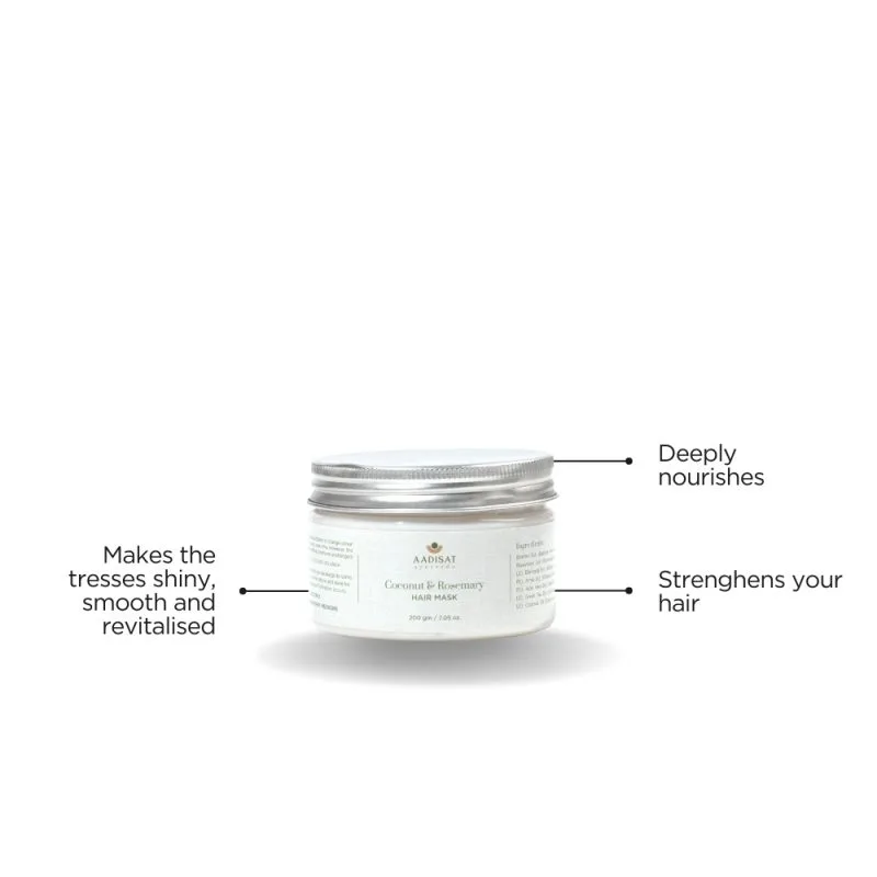 Hair Mask - Coconut & Rosemary - Image 3